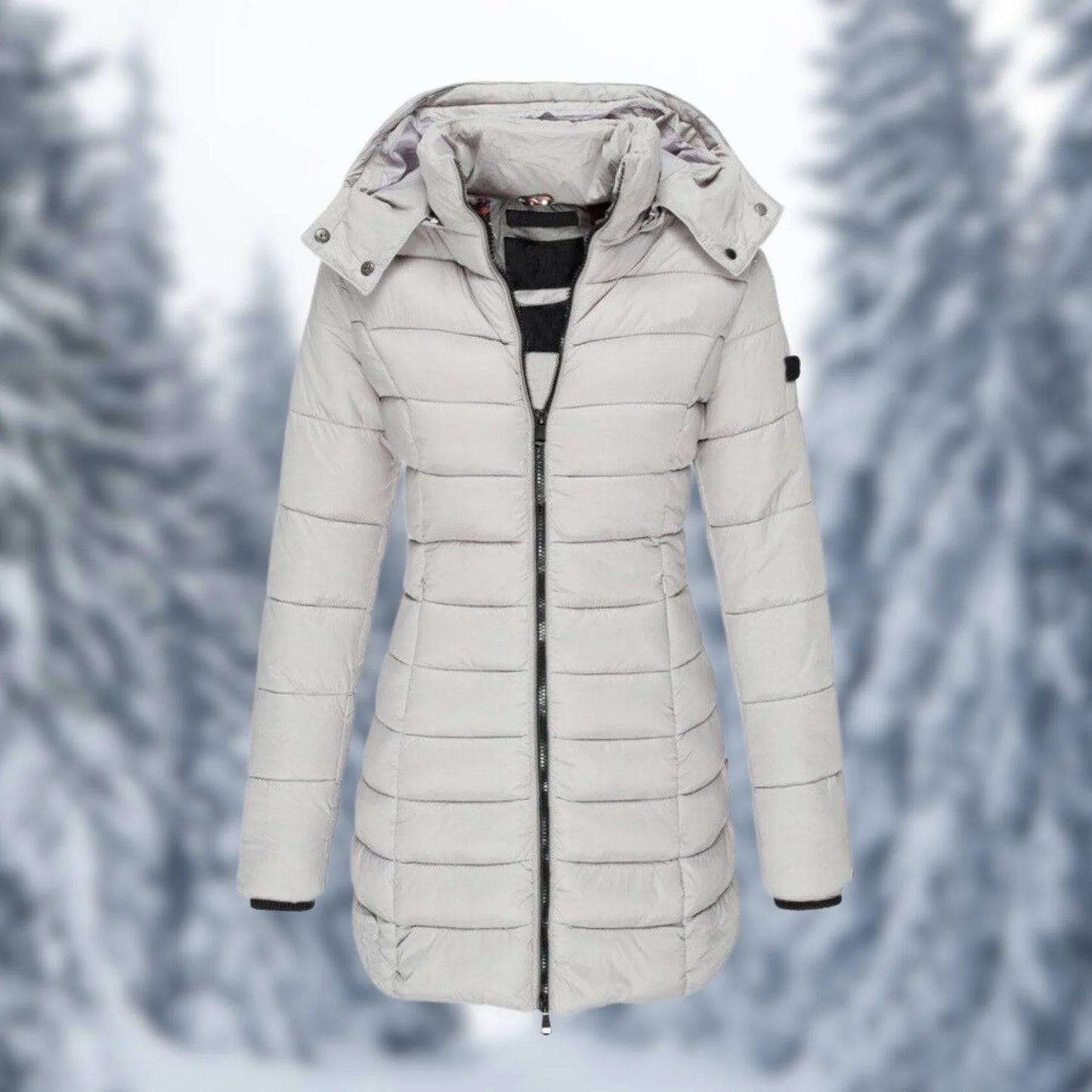 Waterdichte halflange winterjas voor dames | Garin