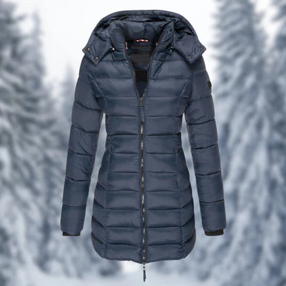 Waterdichte halflange winterjas voor dames | Garin