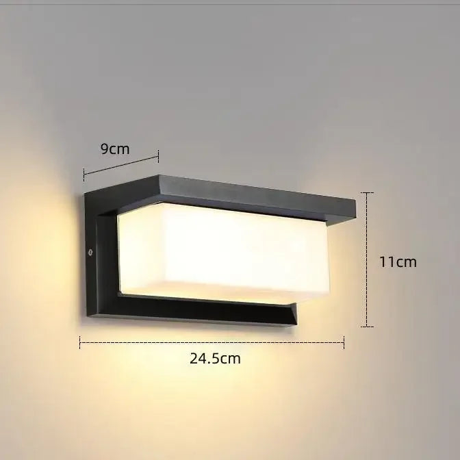 Laguna - LED Buitenwandlamp met Bewegingssensor