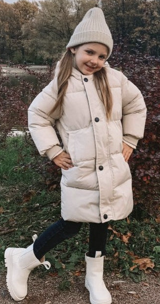 Warme winter Parka jas voor kinderen