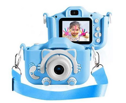 HD mini digitale camera met beschermhoes voor kinderen