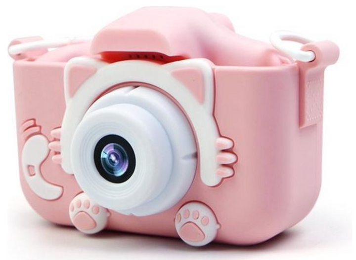 HD mini digitale camera met beschermhoes voor kinderen