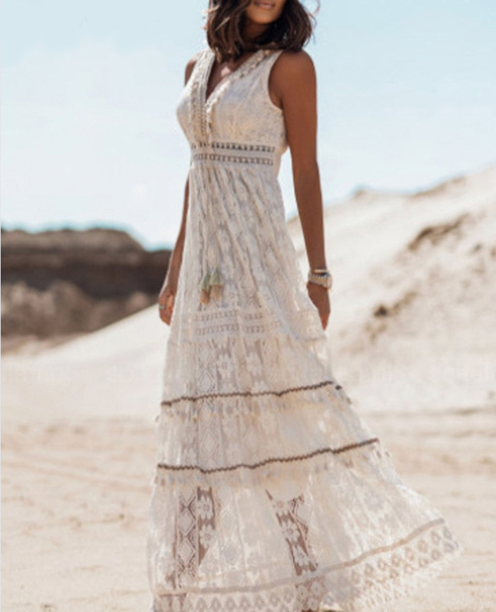 Zomerse maxi-jurk in boho-stijl - Avery