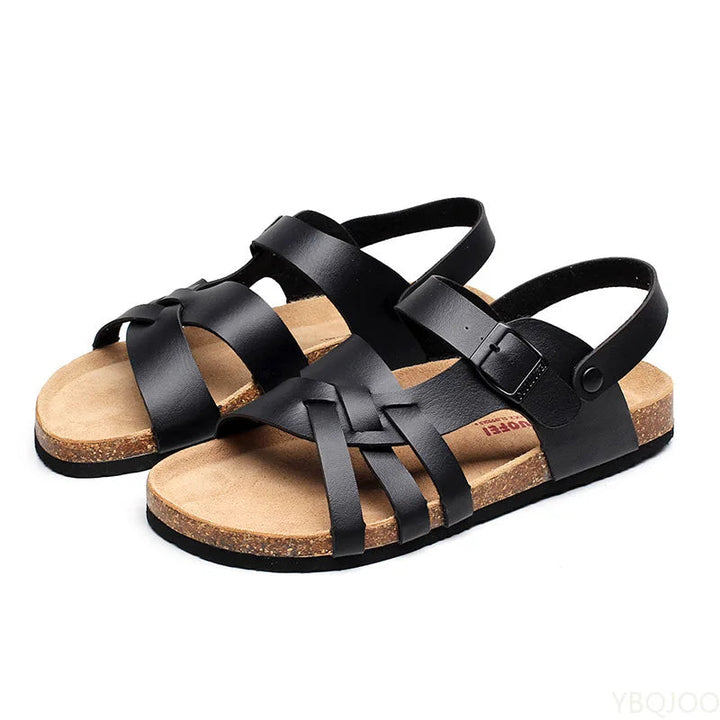 Leren sandalen - Victor