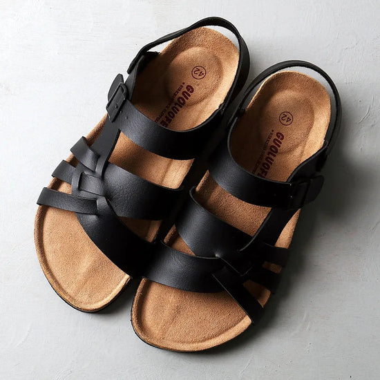 Leren sandalen - Victor