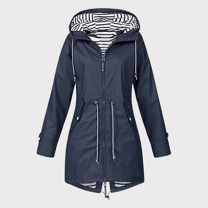 Trendy Lange Regenjas voor Dames - Carina