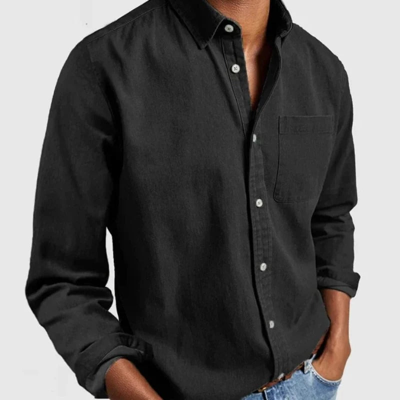 Denim Shirt Voorjaar - Alexander