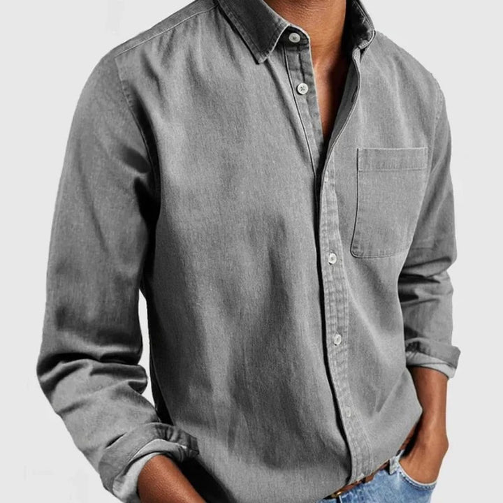 Denim Shirt Voorjaar - Alexander