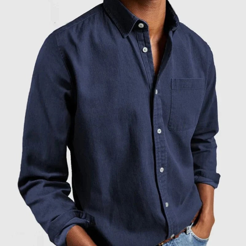 Denim Shirt Voorjaar - Alexander