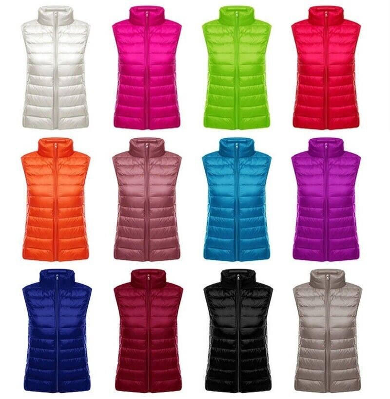 Winddichte bodywarmer met ritssluiting voor dames