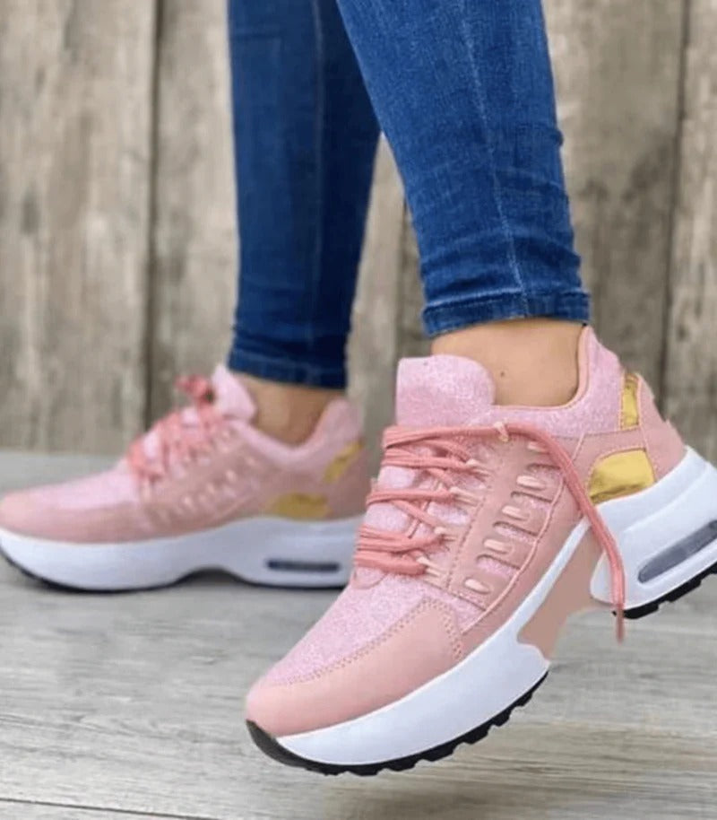 Comfortabele plateausneakers voor dames - Isa