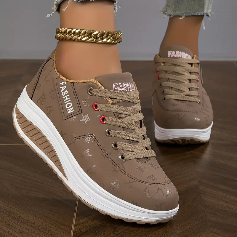 Dames casual sneakers veterschoenen - Dulce