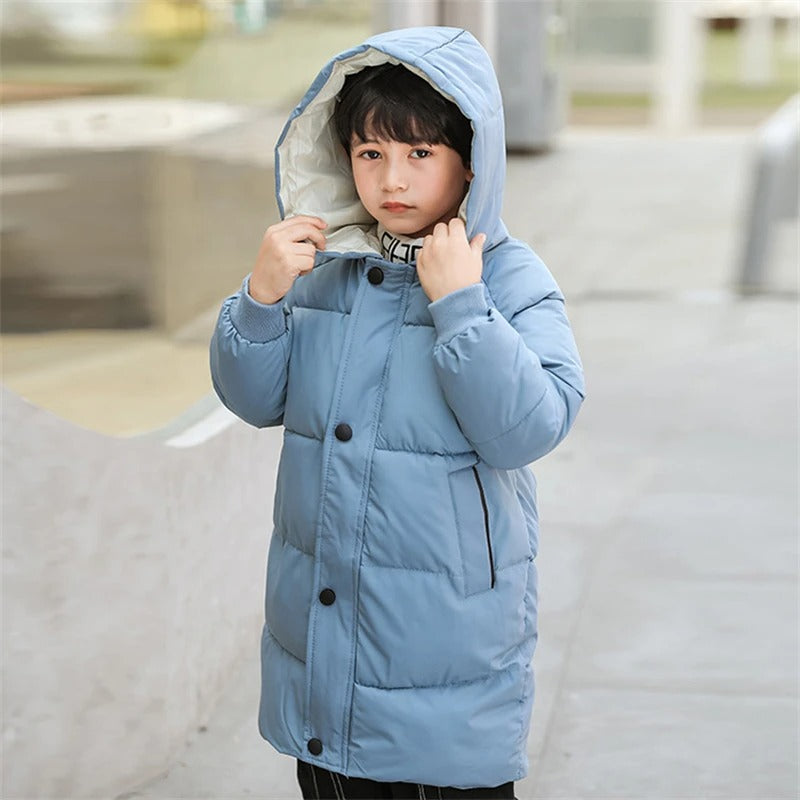 Warme winter Parka jas voor kinderen