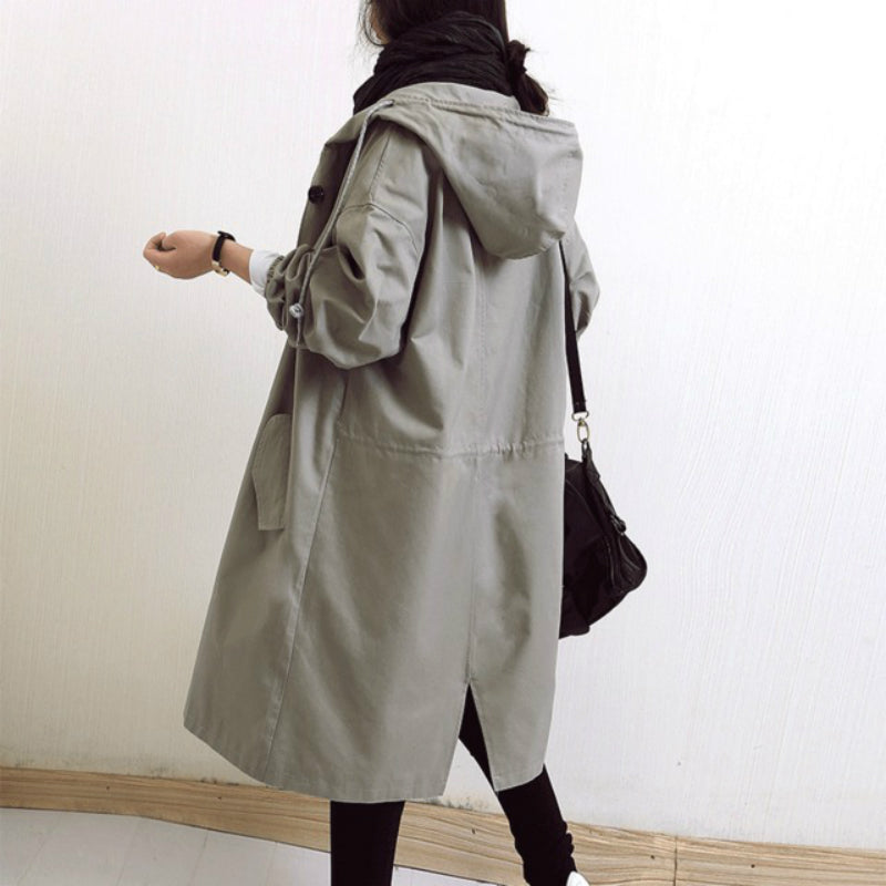 Wind- en waterdichte trenchcoat voor dames - Salve