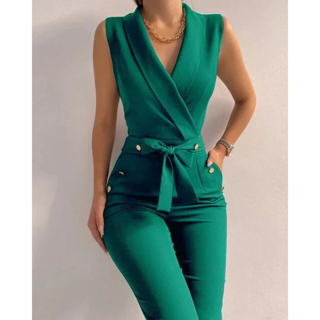 Mouwloze jumpsuit – Bessie