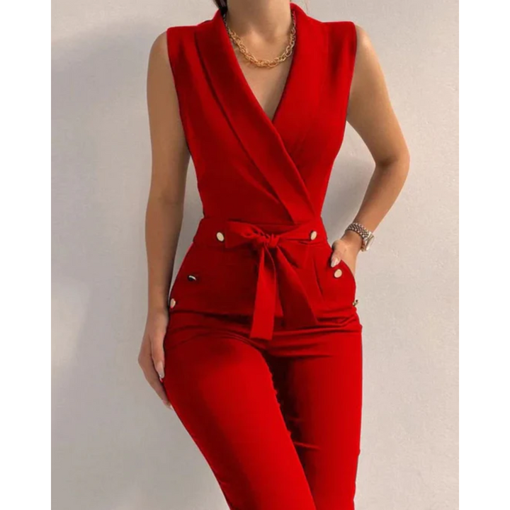 Mouwloze jumpsuit – Bessie