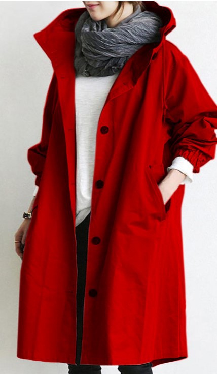 Wind- en waterdichte trenchcoat voor dames - Salve