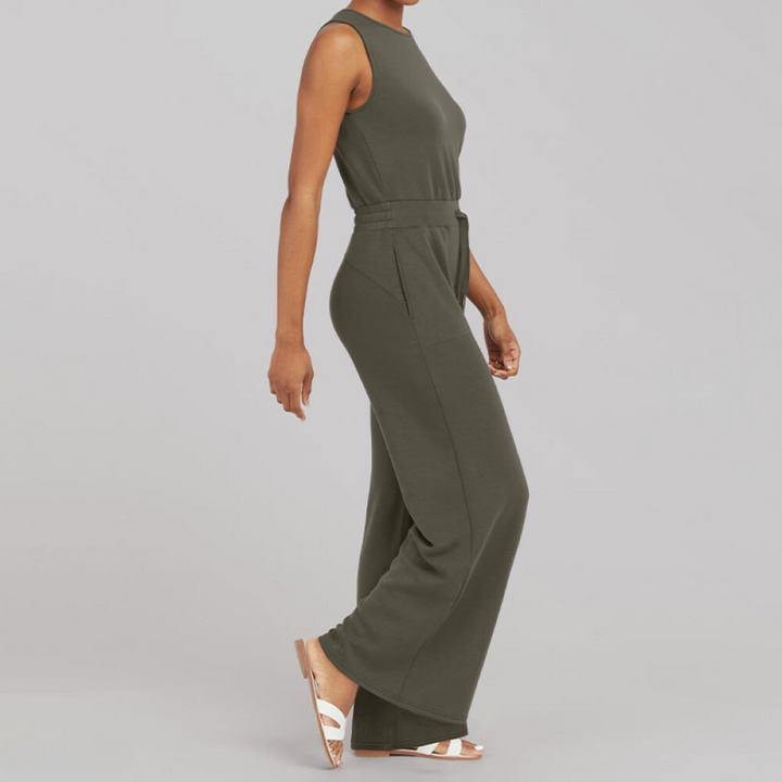 Comfortabele mouwloze jumpsuit - Mitch