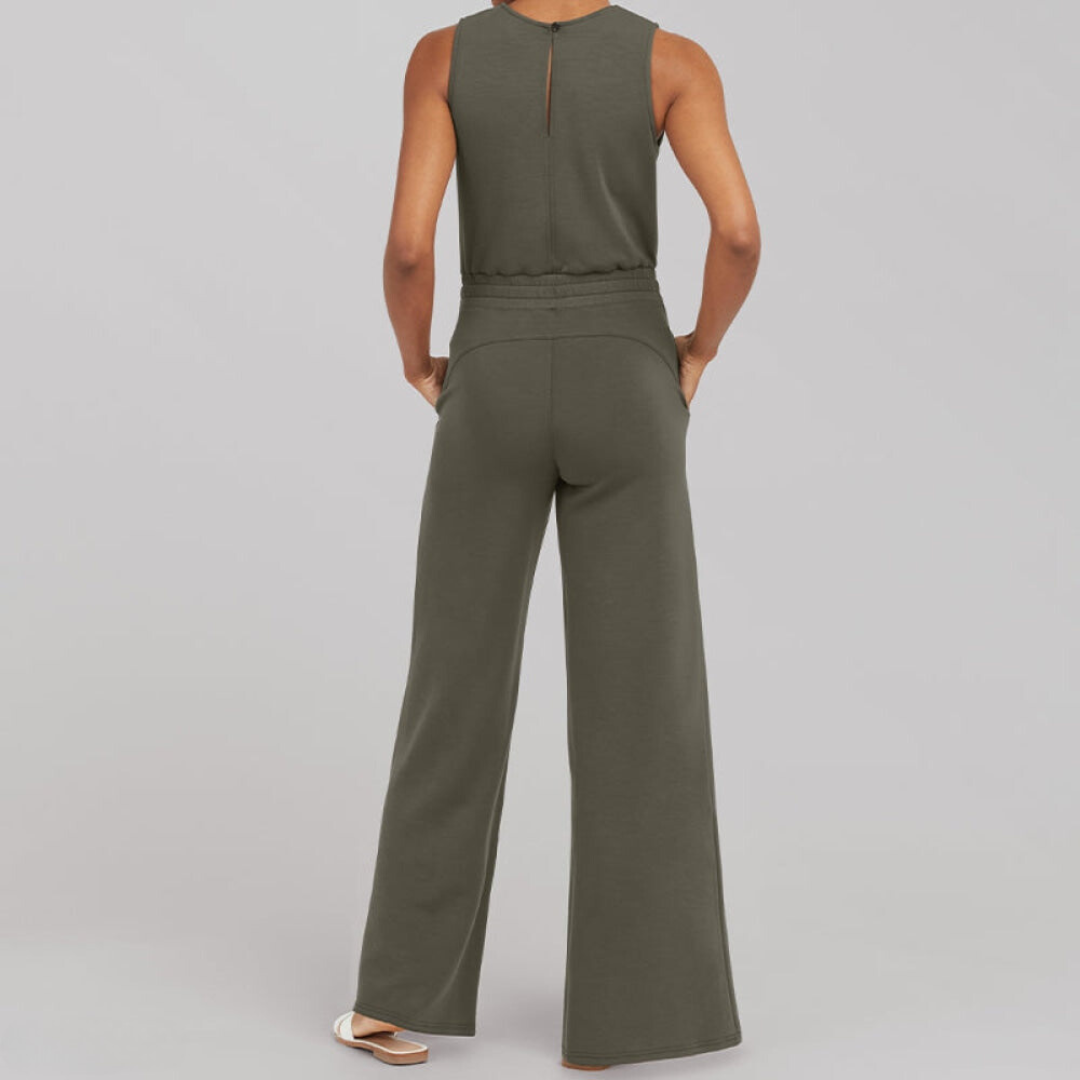 Comfortabele mouwloze jumpsuit - Mitch