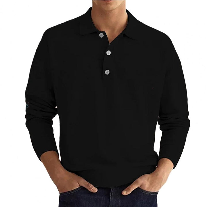 Poloshirt met lange mouwen - maximale elegantie en comfort - Thibo