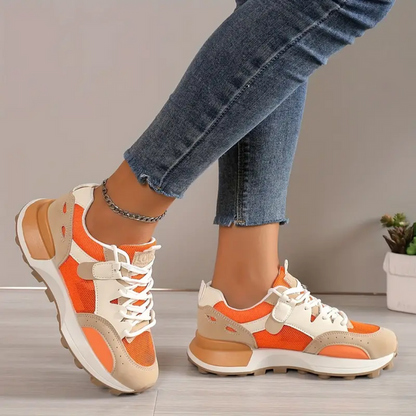 Casual color block sneakers voor dames - Katja