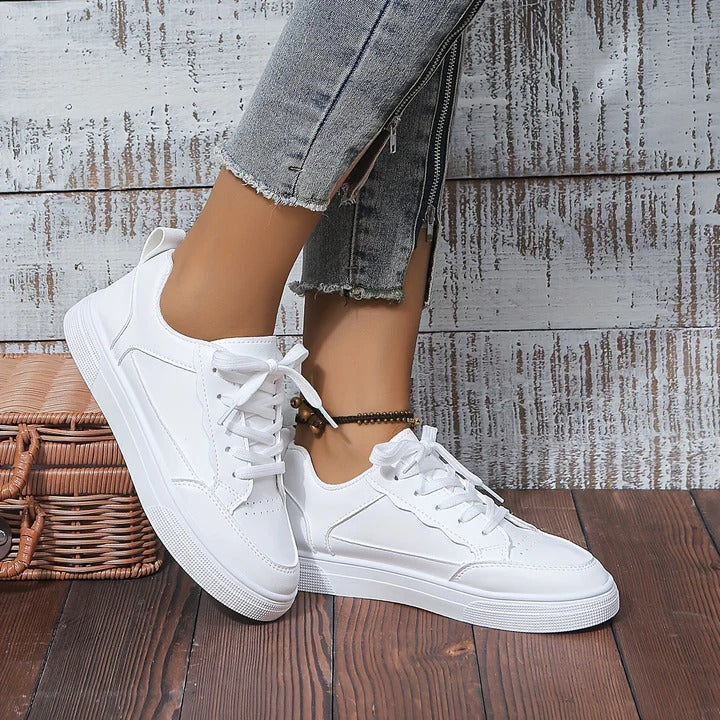 Orthopedische witte sneakers - Emma