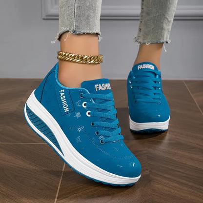 Dames casual sneakers veterschoenen - Dulce