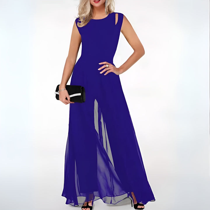 Damaris – Elegante Maxi-jurk met Print