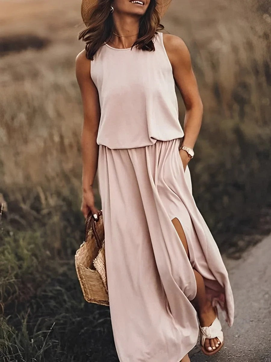 Zomerse maxi jurk voor vrouwen - Fenna