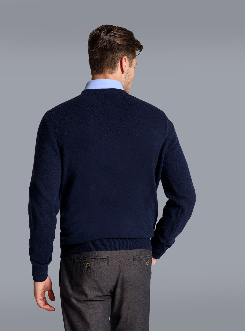 Casual sweater van kasjmier - Benjo