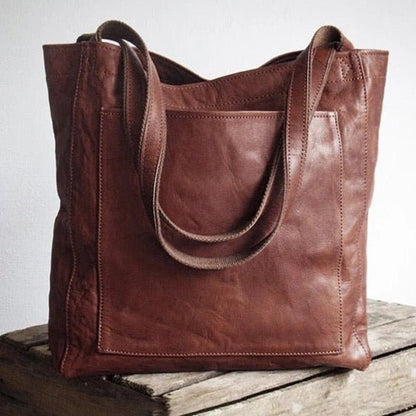 Luxe Leren Tote Schoudertas voor Dames - Celina