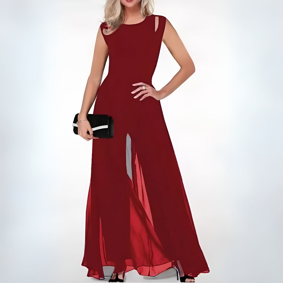 Damaris – Elegante Maxi-jurk met Print